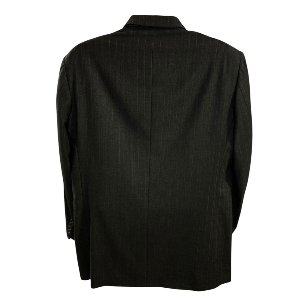 Ermenegildo Zegna Tessuto Wool Cashmere Pinstripe Blazer Tailored Mabro Italy 46 - Picture 4 of 11